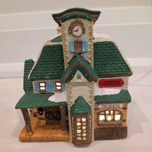 Christmas Street- Hudson's Bay Collection- Illuminated Train Station